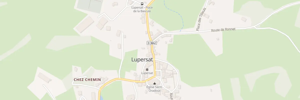 Plan du 3 Rue Principale à Lupersat