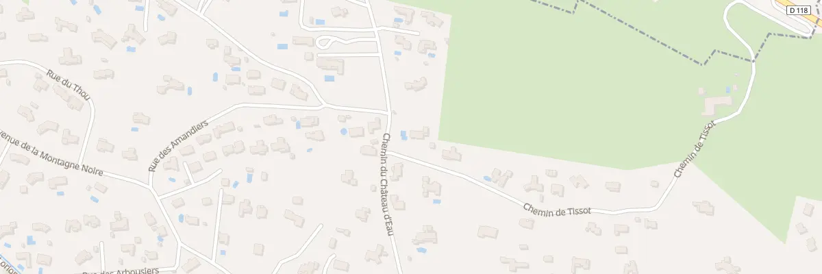Plan du 51 Che Tissot à Villemoustaussou