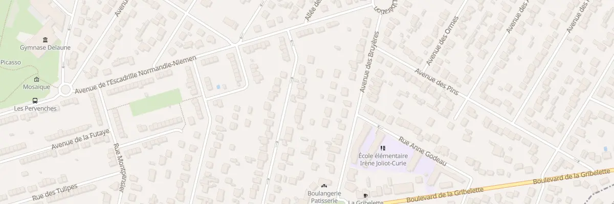 Plan du 64B Rue des Clairs-chênes à Morsang-sur-Orge