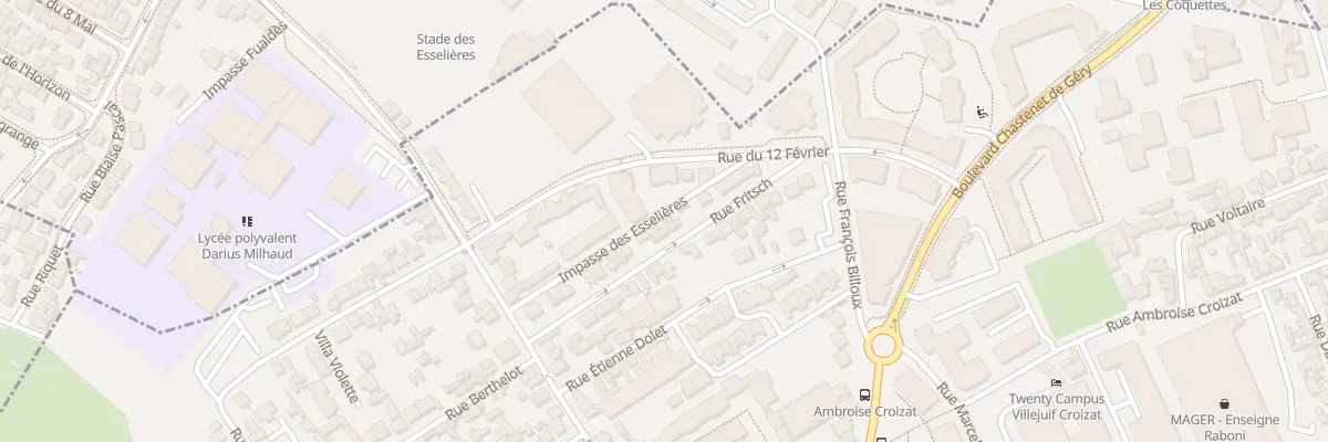 Plan du 12 Imp des Esselières à Villejuif