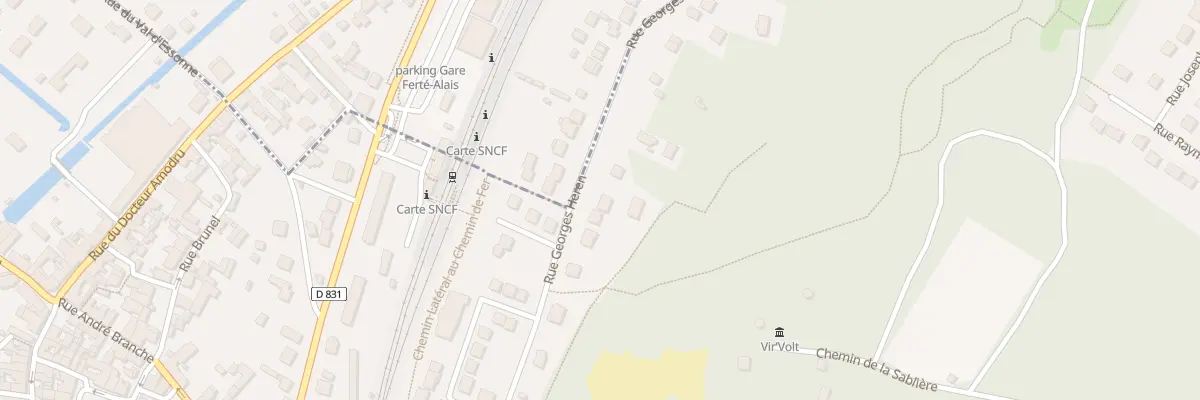 Plan du 14 Rue Georges Héren à La Ferté-Alais