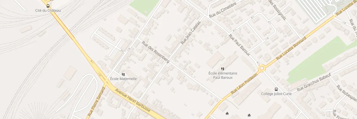 Plan du 16 Rue Jean Catelas à Longueau