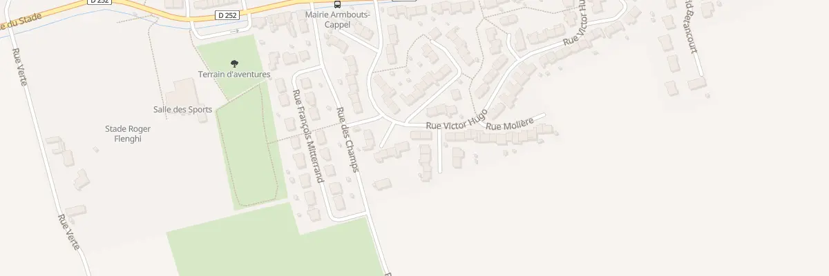Plan du 23 Rue Victor Hugo à Armbouts-Cappel