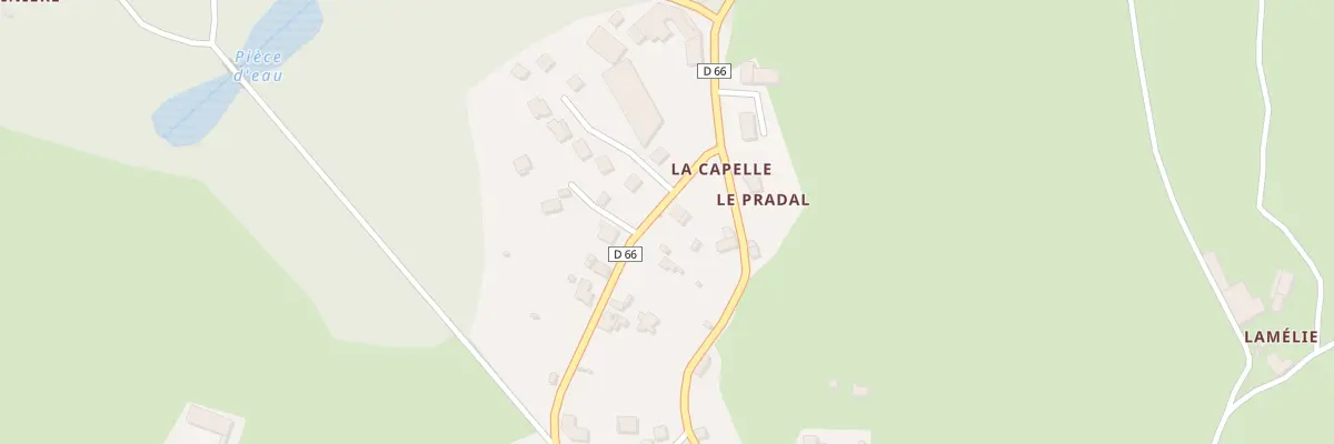 Plan du 5072A La Capelle à Marcolès