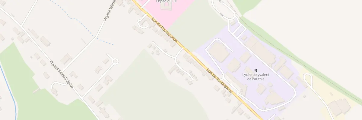 Plan du 111 Rue de Routequeue à Doullens