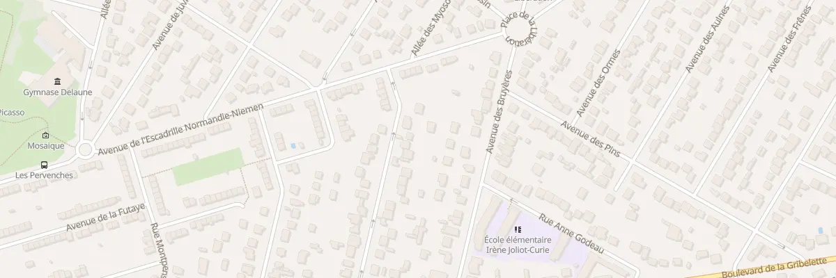 Plan du 70 Rue des Clairs-chênes à Morsang-sur-Orge