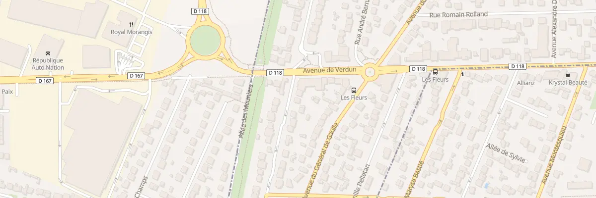 Plan du 36 Rue Paul Lafargue à Paray-Vieille-Poste