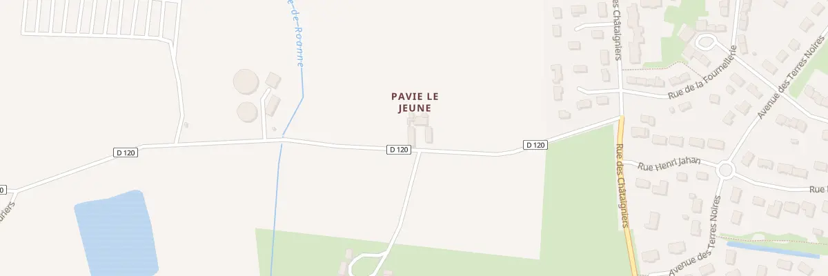 Plan du 5000 Pavie Le Jeune à Sully-sur-Loire