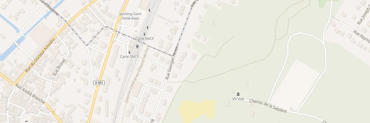 Plan du 12 Rue Georges Héren à La Ferté-Alais