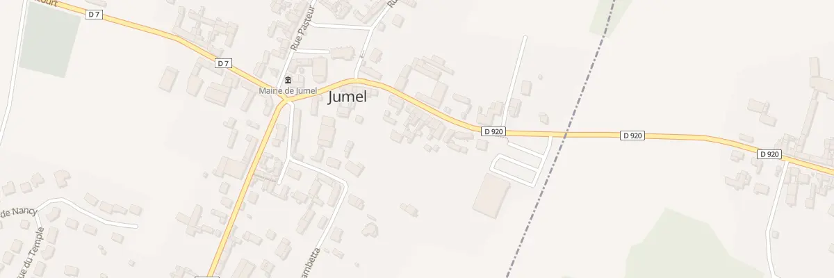 Plan du 18 Rue du Général Leclerc à Jumel
