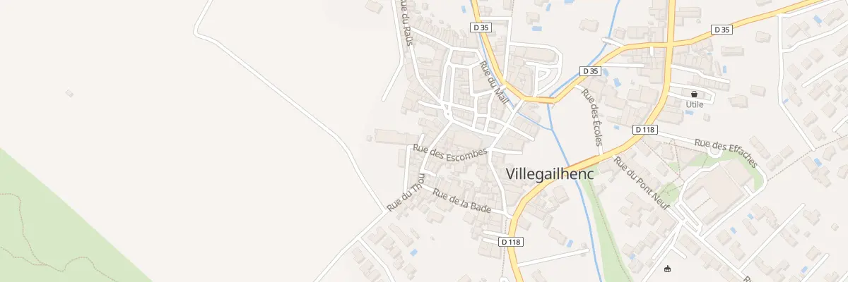 Plan du 3 Imp du Goy à Villegailhenc