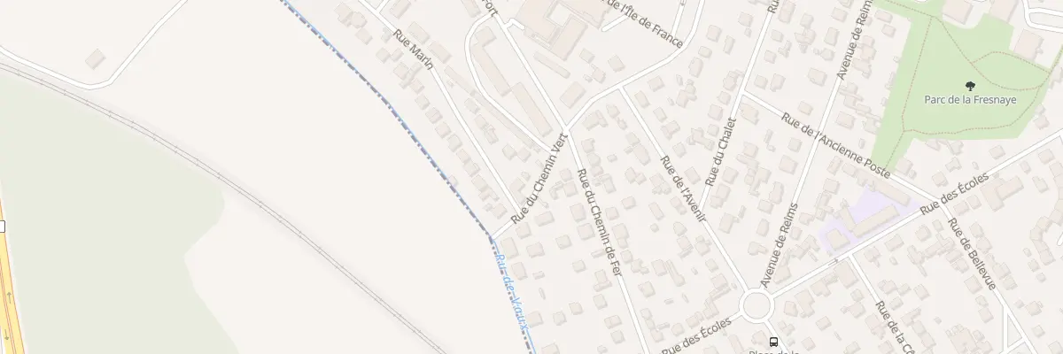 Plan du 7 Rue du Chemin Vert à Ézanville