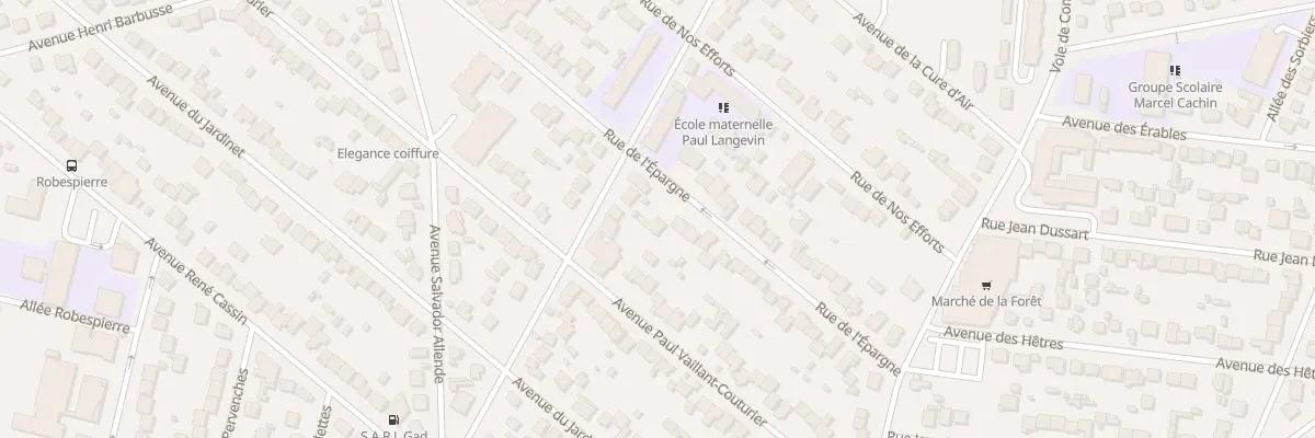 Plan du 34 Rue de l’Epargne à Morsang-sur-Orge