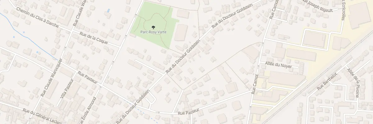 Plan du 12 Rue du Docteur Goldstein à Groslay