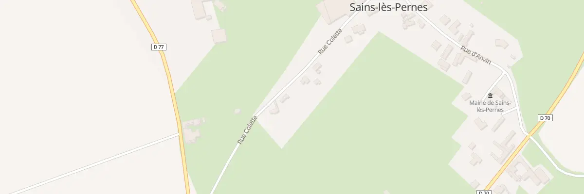 Plan du 7B Rue Colette à Sains-lès-Pernes