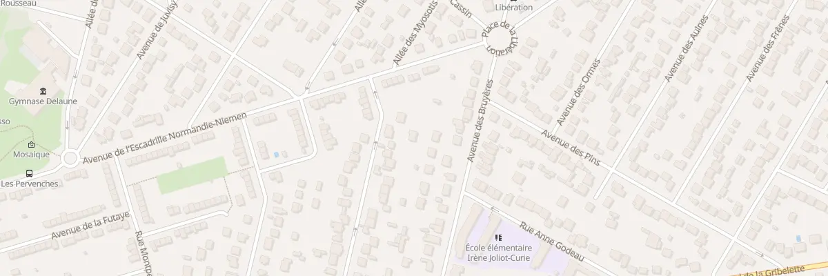 Plan du 72B Rue des Clairs-chênes à Morsang-sur-Orge