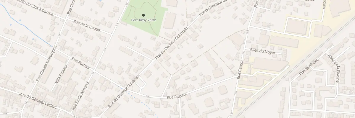 Plan du 10A Rue du Docteur Goldstein à Groslay