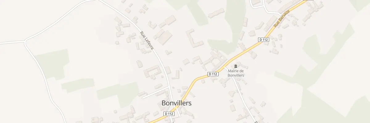 Plan du 33 Rue du Puits Revel à Bonvillers
