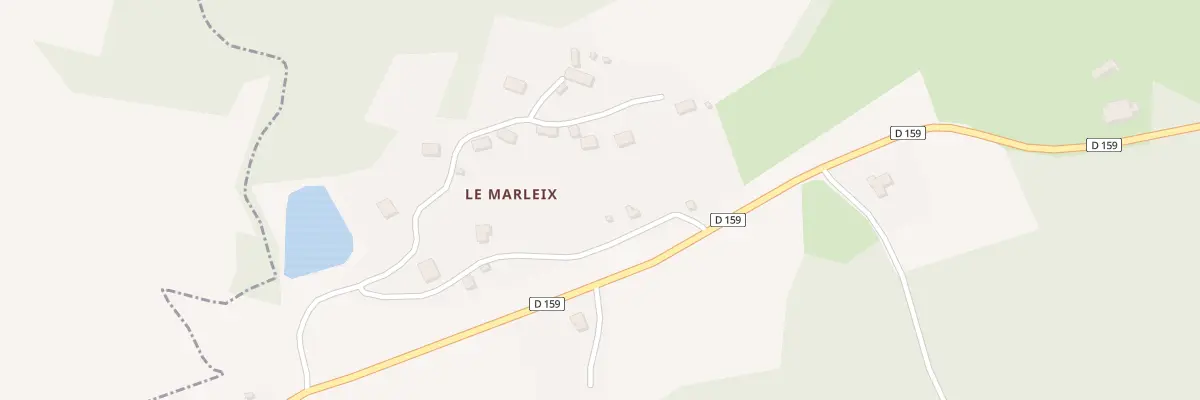 Plan du 5102 Le Marleix à Saint-Fréjoux