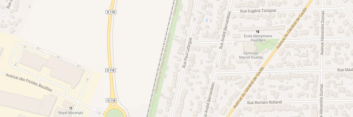 Plan du 81 Rue Paul Lafargue à Paray-Vieille-Poste
