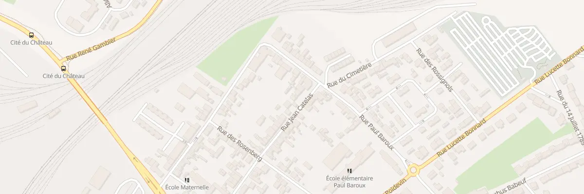 Plan du 37 Rue Jean Catelas à Longueau