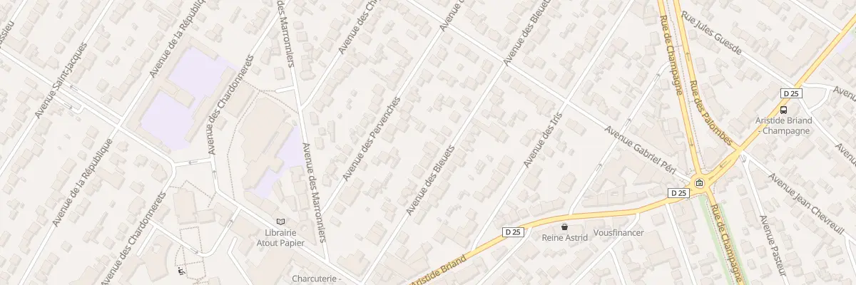 Plan du 31 Av des Bleuets à Savigny-sur-Orge