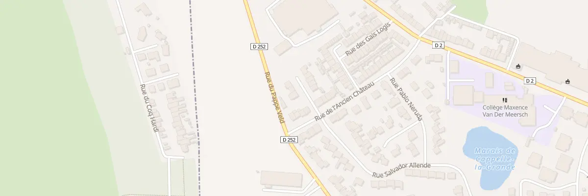 Plan du 1 Rue Denis Hennebert à Cappelle-la-Grande