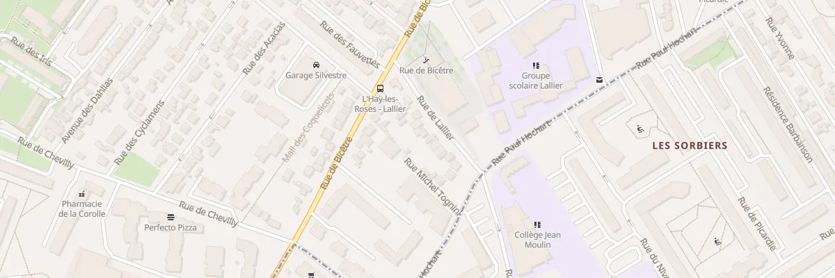 Plan du 12 Rue de Lallier à L’Haÿ-les-Roses