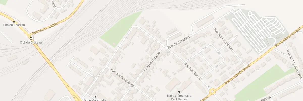 Plan du 39 Rue Jean Catelas à Longueau