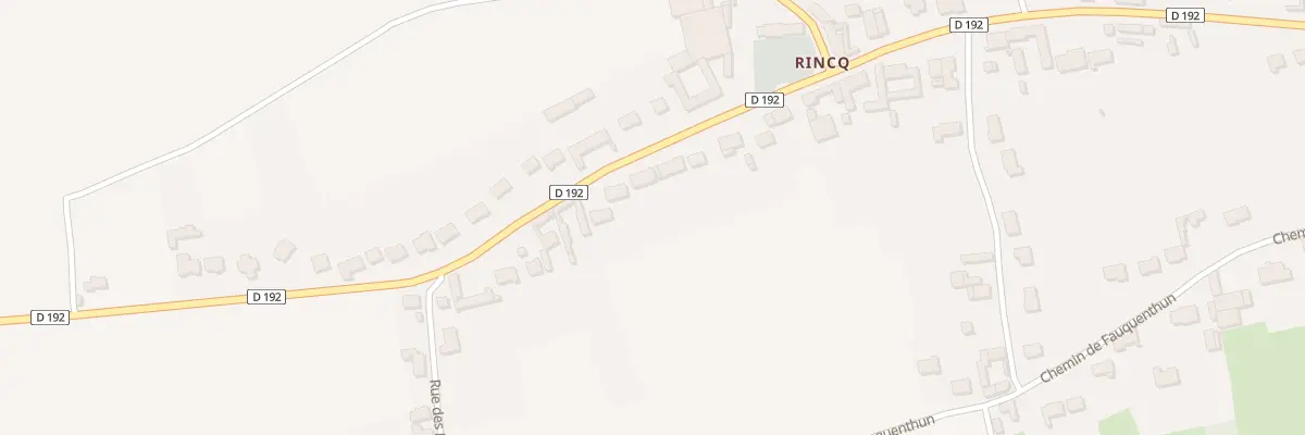 Plan du 109 Rue Haute Rincq à Aire-sur-la-Lys