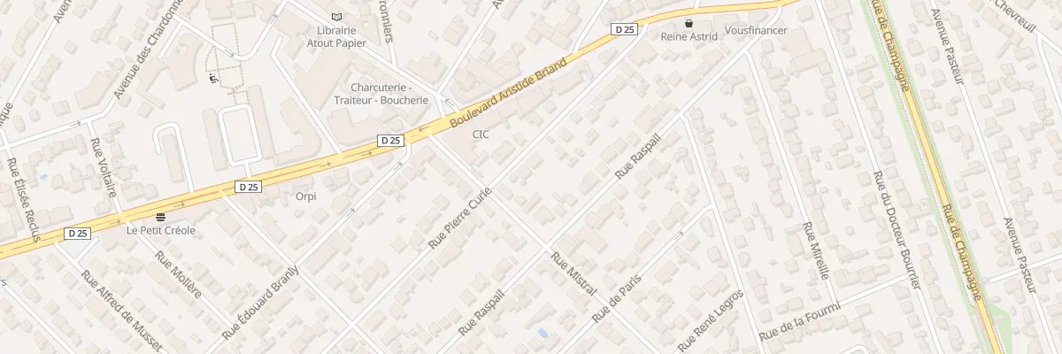 Plan du 76 Rue Pierre Curie à Savigny-sur-Orge