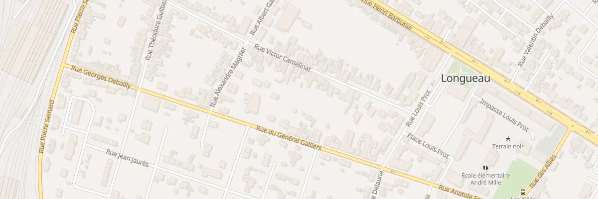 Plan du 42 Rue Victor Camélinat à Longueau