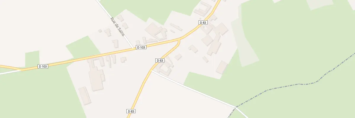 Plan du 53 Rue de Frévent à Buneville