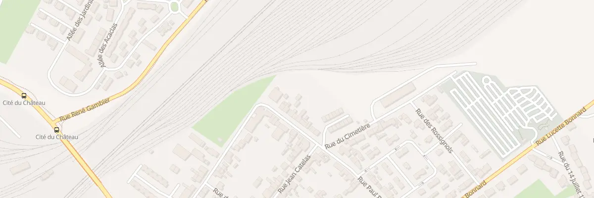 Plan du 5 Rue Paul Baroux à Longueau