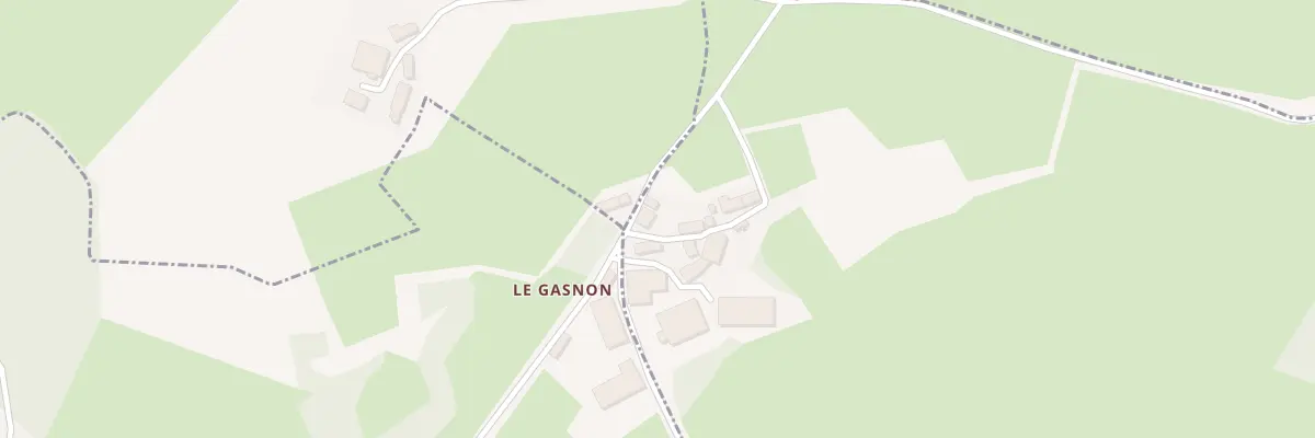 Plan du 1 Le Gasnon à Mainsat
