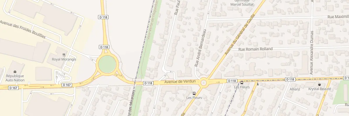 Plan du 52 Rue Paul Lafargue à Paray-Vieille-Poste
