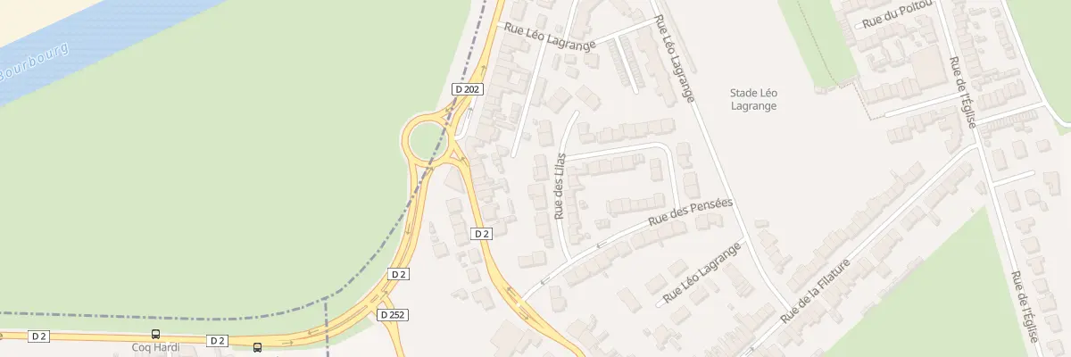 Plan du 39 Rue des Lilas à Cappelle-la-Grande