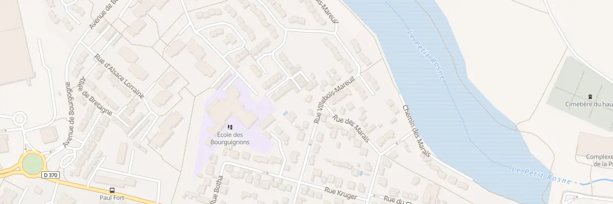 Plan du 13 Rue Villebois de Mareuil à Ézanville
