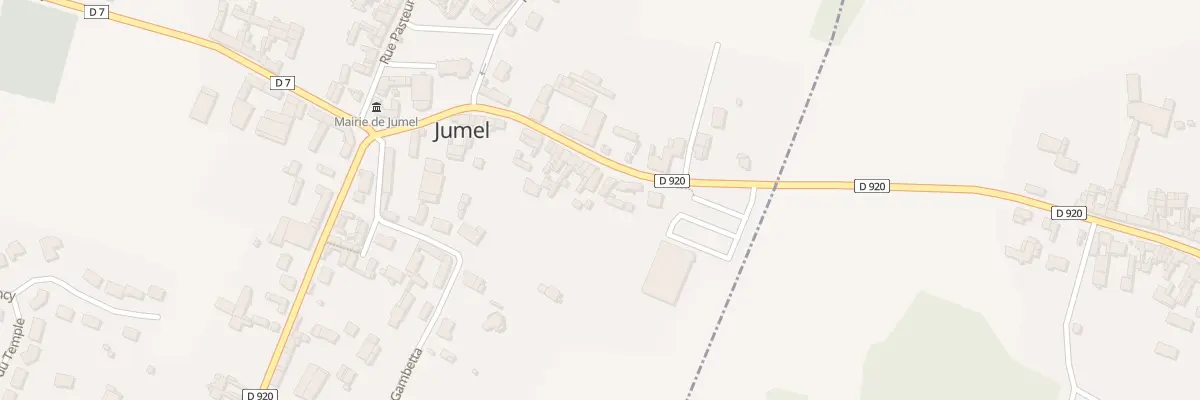 Plan du 26 Rue du Général Leclerc à Jumel