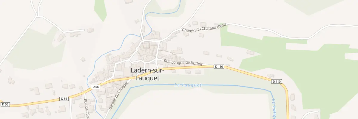 Plan du 6 Rue Longue de Buffoli à Ladern-sur-Lauquet