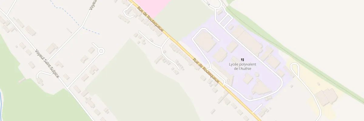 Plan du 125 Rue de Routequeue à Doullens