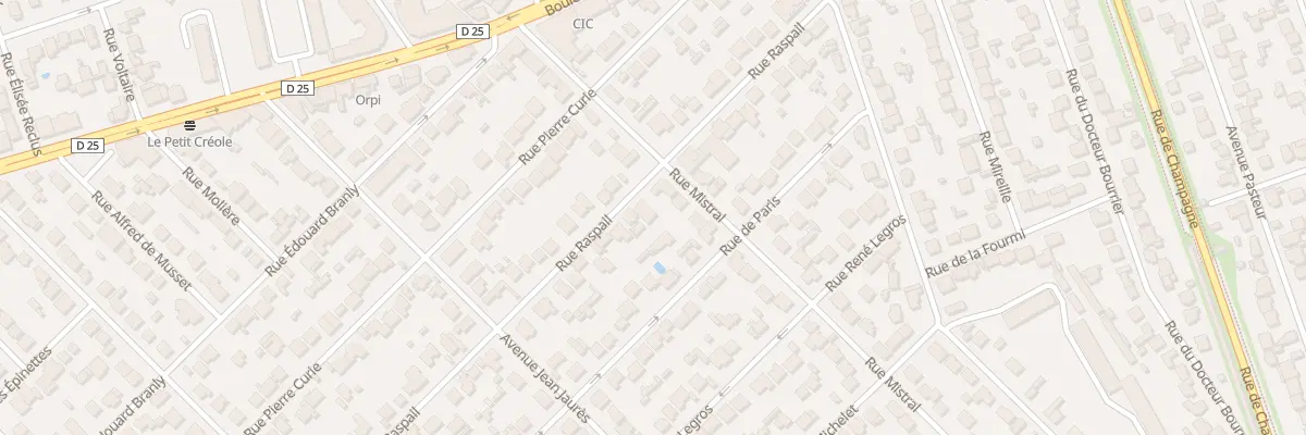 Plan du 70 Rue Raspail à Savigny-sur-Orge