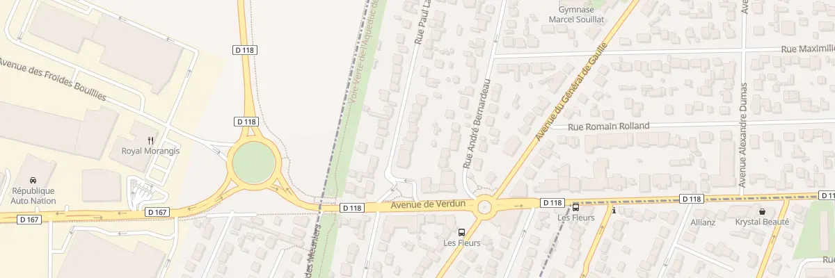 Plan du 54 Rue Paul Lafargue à Paray-Vieille-Poste