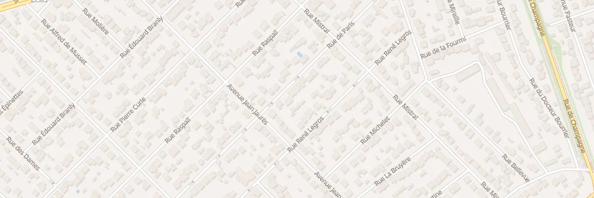 Plan du 96 Rue de Paris à Savigny-sur-Orge