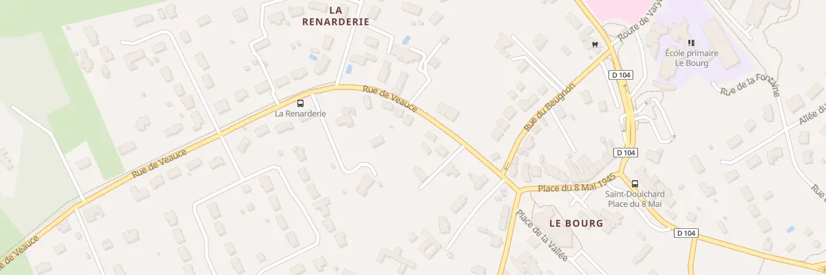 Plan du 11 Rue de Veauce à Saint-Doulchard