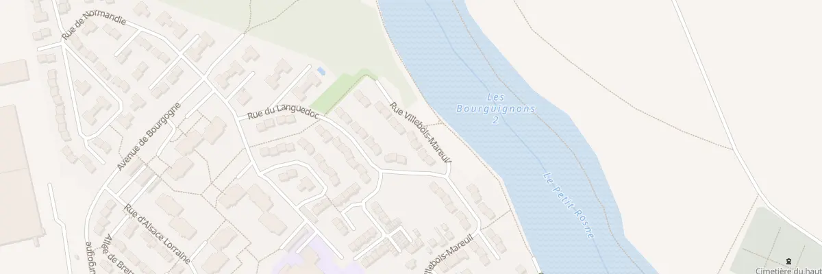 Plan du 43 Rue Villebois de Mareuil à Ézanville