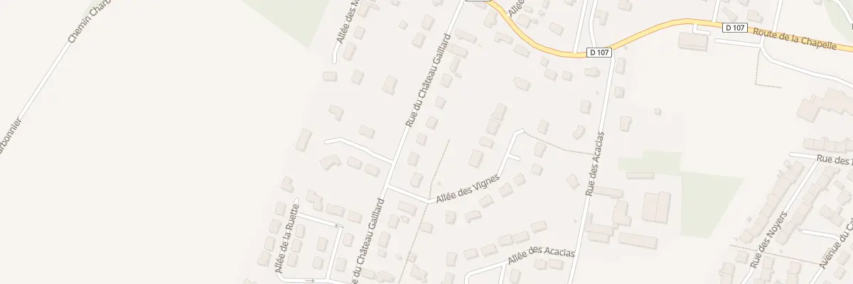 Plan du 54 Rue de Chateau Gaillard à Trouy