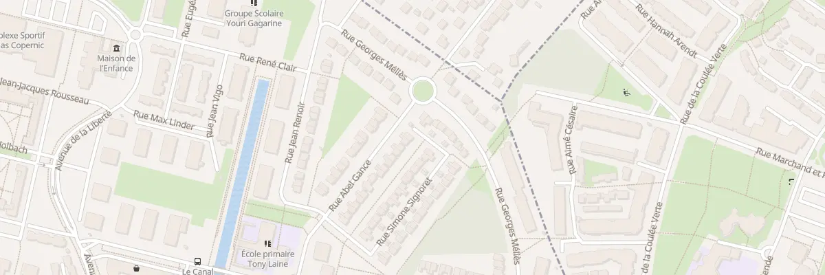 Plan du 3 Rue Abel Gance à Sainte-Geneviève-des-Bois