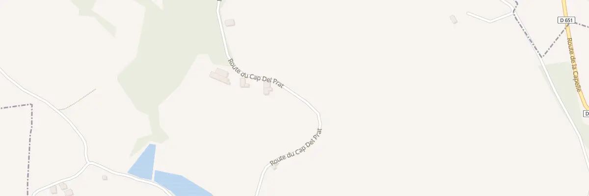 Plan du 5056A Cap Del Prat à Goutrens