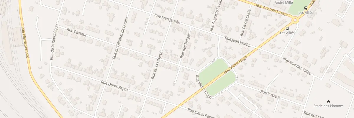 Plan du 139 Rue des Belges à Longueau